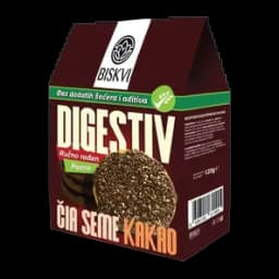 Keks Digestiv Čia Kakao 120g Biskvi