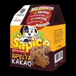 Keks Šapice Spelta Kakao 100g Biskv