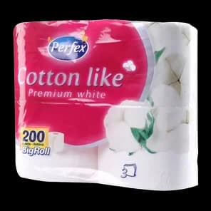 Toaletni papir Cotton like Perfex 3s.4/1