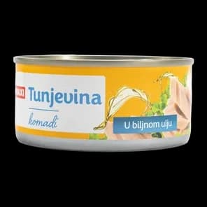 Tunjevina Komadici Montella U Biljnom Ulju 160g