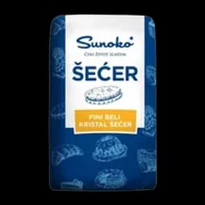 Šećer Kristal 1kg Sunoko