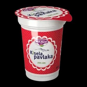 Pavlaka Kisela 20% Milk House 400g Mlekara Milk House