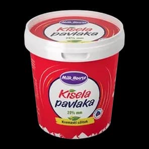 Pavlaka Kisela 20% Milk House 700g Mlekara Milk House