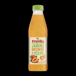Fruvita jabuke, breskve & ništa više 750 ml