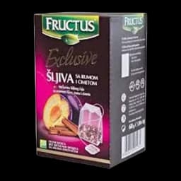 Caj sljiva/rum&cimet Fructus 60g-excl.