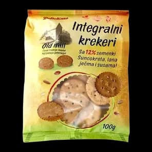Krekeri Integralni Delicius Old Mill 100g