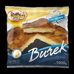 Zamrznuti burek sa sirom-sirovina