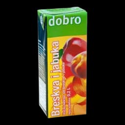 Dobro sok breskva&jabuka 200 ml