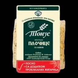 Plocice Beskvasne Sa Lanom Tonus 120g Trivit