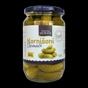 Kornišoni 680gr Dolina Morave