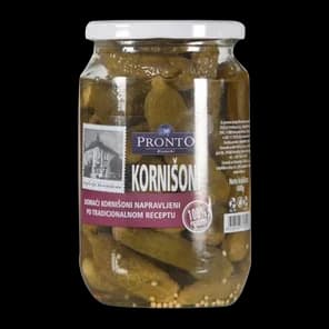 Kornišoni I Klasa 720ml Pronto