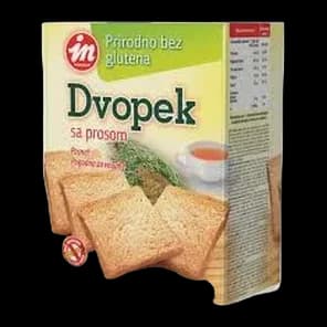 Dvopek Bezglutenski Proso 110g In