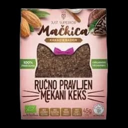 Keks Badem I Kakaom Mačkica 45g Jus