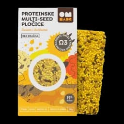 Pločice Proteinske Bez Brašna Kurkuma 108gr Om Made