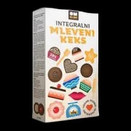 Keks Mleveni Integralni Stevia 300gr Om Made