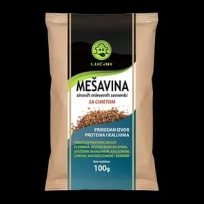 Mesavina Sirovih Mlevenih Semenki Sa Cimetom 250g Lucar