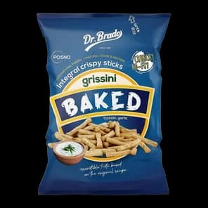 Baked Grissini Penaut Garlic 50g Dr Brado