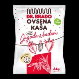Kaša Ovsena Jagoda Badem 64g Dr.bra