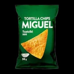 Cips Tortilla Tzatziki Miguel 50g