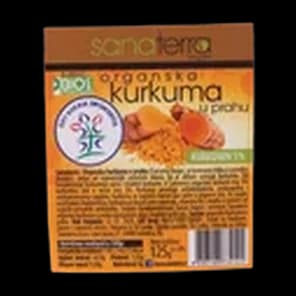 Kurkuma U Prahu 125g Org Sanaterra