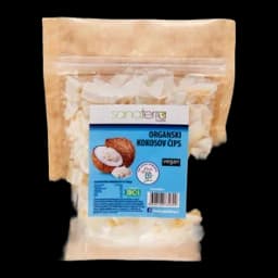 Kokosov Čips Organski 50gr Sanaterra