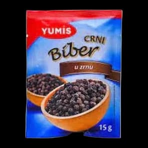 Biber U Zrnu 15g Yumis
