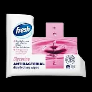 Maramice Vl.antibakterijske Glycerin 25/1 Fresh