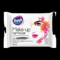 Vlazne Maramice Fresh Make Up Aktivni Ugalj 20/1