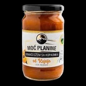 Dzem domaci kajsija Moc planine 420g