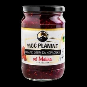 Dzem domaci malina Moc planine 420g