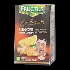 Čaj Đumbir Lim 44g+čaj Kam 20g Fruc