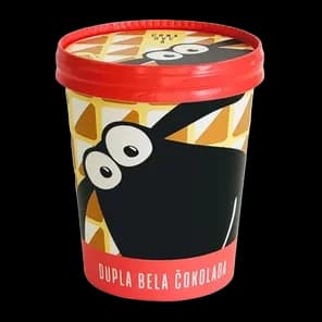 Sl.dupla bela cokol.Crna ovca 300g
