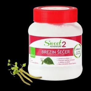 Zaslađivač Prirodni Ksilitol 250gr Sweet Adventure 2