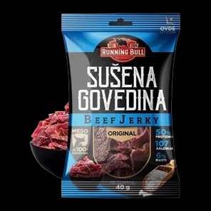 Govedina Susena Hot Running Bull Beef Jerky 40g