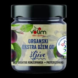 Džem Ext Org 100% Šljiva 250g Volim