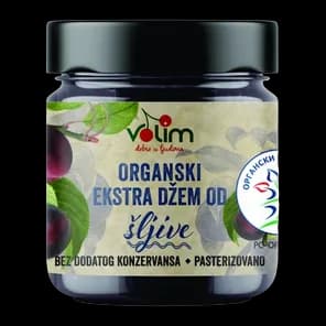 Džem Ext Org 100% Šljiva 250g Volim