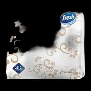 Fresh dekor salv. belo zlat. 25/1