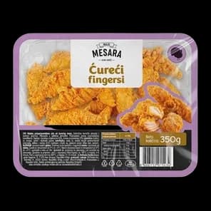 Cureci fingersi 350g Map