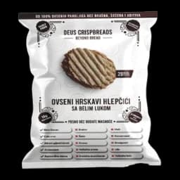 Hlepčići Ovseni Beli Luk 150g Deus