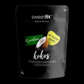 Kaša Proteinska Kokos 80g Sweetfit