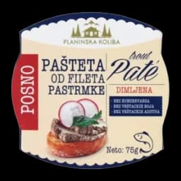Pašteta Od Dimljenog Fileta Pastrmke 75g Planinska Koliba