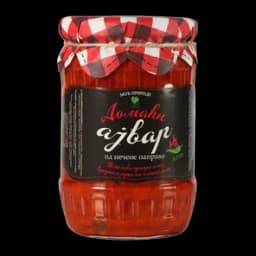Ajvar Domaći Ljuti 520gr Pobeda