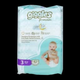 Pelene Giggles Premium (90) 3 4-9kg