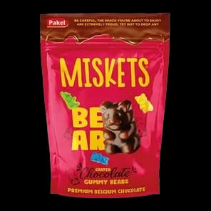 Gumene Bombone Mede Prelivene Cokoladom Miskets 120g