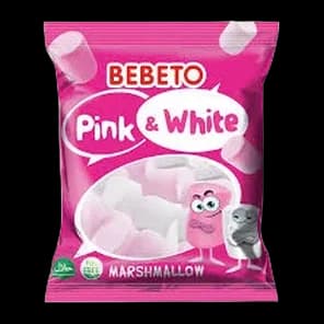 Bombona penasta Marshmallow Bebeto 60g