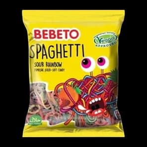 Bombone Spaghetti Rainbow 80g Bebet