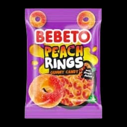 Bombone Peach Rings 500g Bebeto
