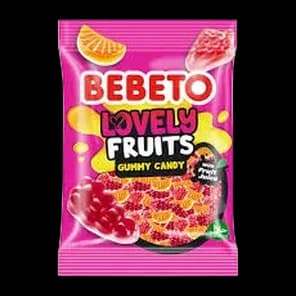 Bombone gumena Love Fruits Bebeto 80g