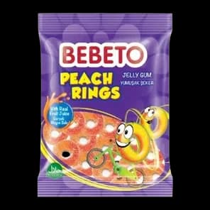 Bombone gumena Peash Rings Bebeto 80g
