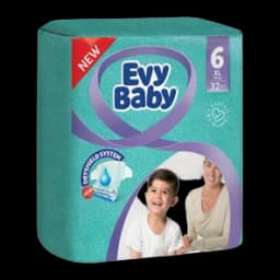Pelene XL twinpack 15-30kg 32kom Evybaby